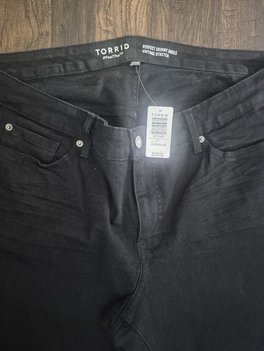 torrid Black Skinny Ankle Jeans